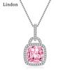 Lindon Women Necklace Pendant Copper Alloy Zircon Fashion Gift