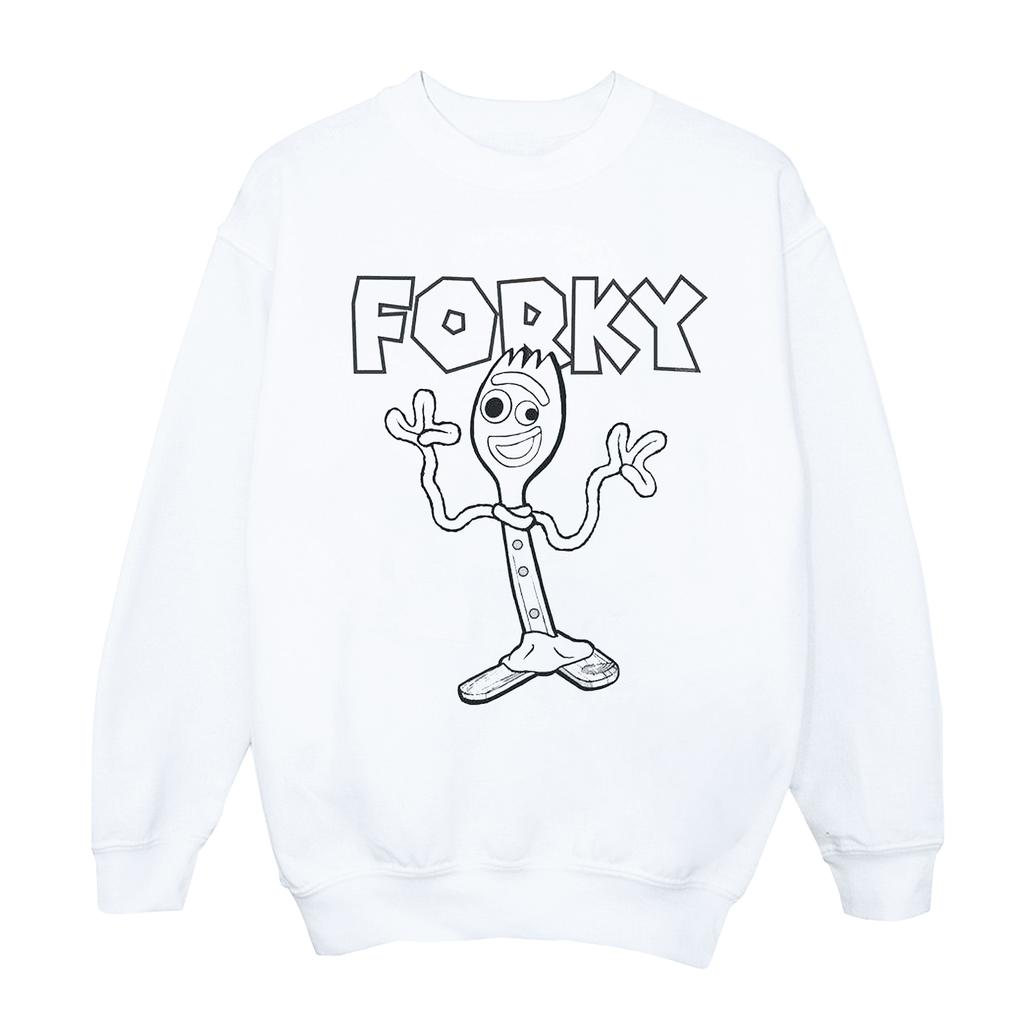 Disney Womens/Ladies Toy Story 4 Forky Sweatshirt