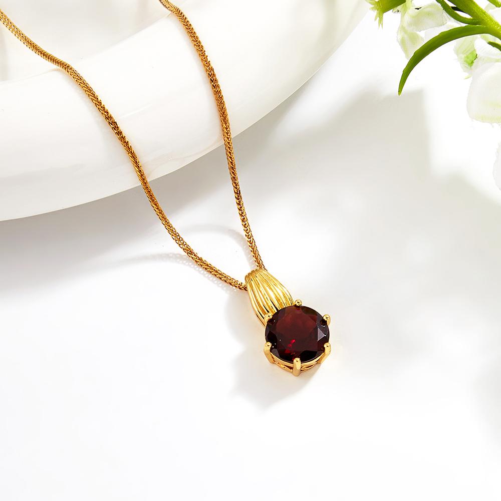 Новый легкий роскошный драгоценный камень натуральный гранат кольцо серьги кулон ожерелье комплект женский подарок на годовщину
