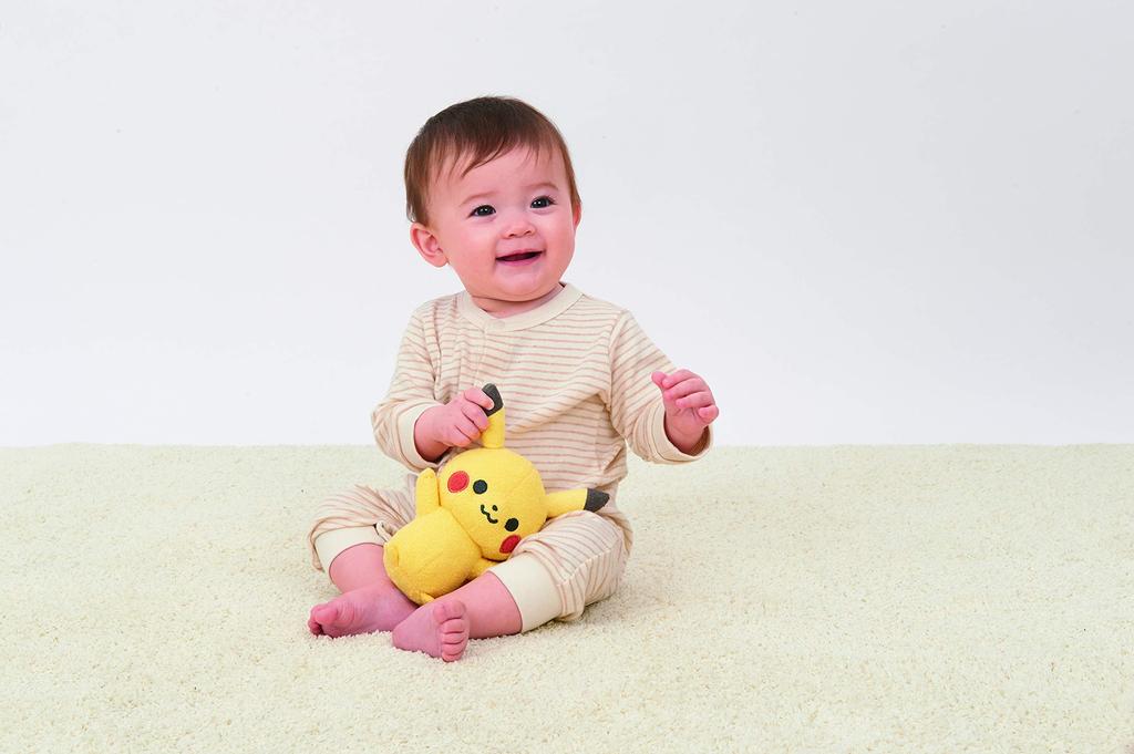 Sega Toys Monpoke First Fluffy Plush Toy Pikachu