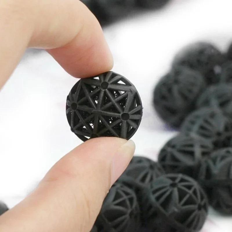 50/100 шт., домашний аквариум, пруд, биошарики 16 мм, фильтрующий материал для аквариума, морская вода, стабилизатор качества, товары для животных