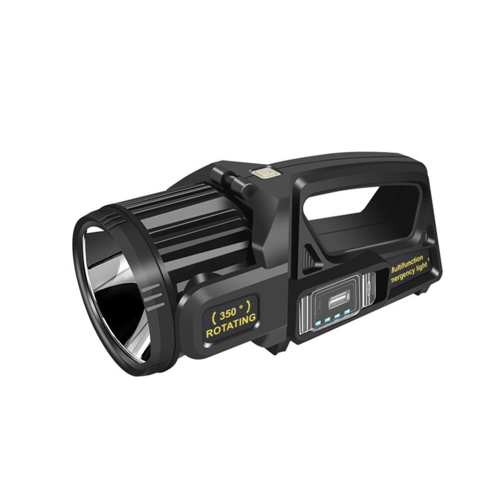Multifunctional solar portable light searchlight strong light flashlight high power lighting flashlight
