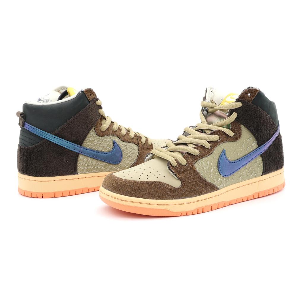 DC6887-200 Concepts Turdunken Nike SB Dunk High Утиный Коричневый Оранжевый Синий (Мужской)