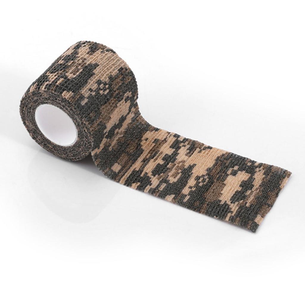Наружная камуфляжная лента, нетканый материал, самоклеящиеся камуфляжные прочные наклейки для обертывания на открытом воздухе