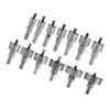 13pcs Stainless Steel Material Carbide Tip Hole Saw Set  Stainless Steel Drilling