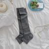 Breathable JK Style Socks Solid Color Ice Silk Socks New Mid-tube Stocking  Sweet Girls