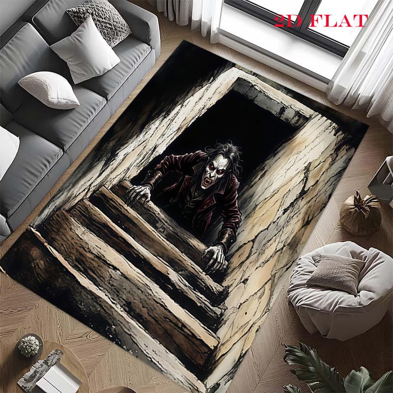 Horrible basement Carpet Rug for Living Room Bedroom Home Sofa Decoration,Kids play Nonslip Floor Mat