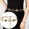 Ретро этнический стиль круглый пояс-цепочка модный и универсальный женский аксессуар для юбки
