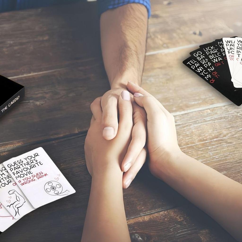Парная карточная игра, веселая карточная игра для подготовки к игре, игрового вечера, колледжа - множество веселых заданий, подарки для вечеринок, открытки для вечеринок