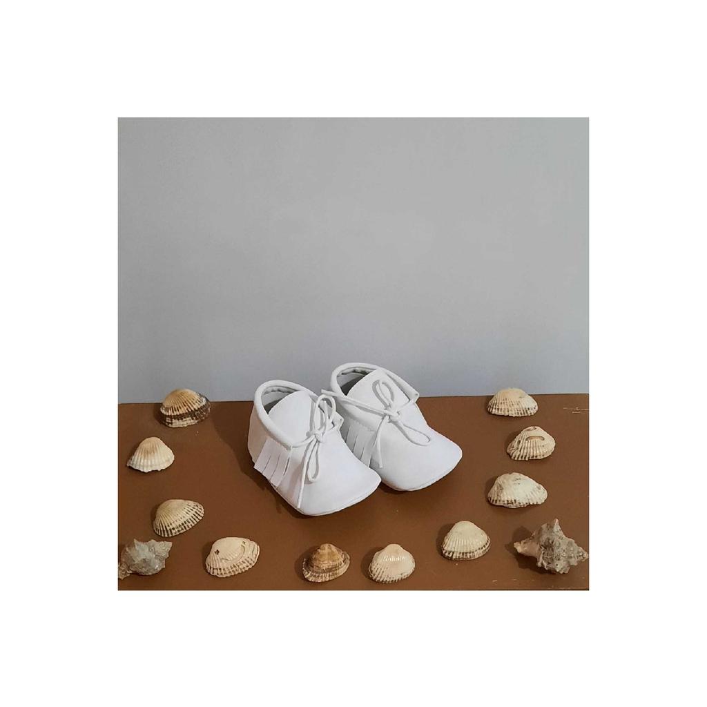 Детские коричневые пинетки унисекс