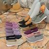 Women's Plus Size Slip-On Casual Shoes - Spring/Summer Old Beijing Style