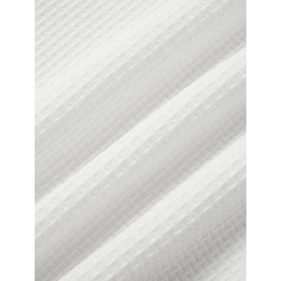 Mesh Ice Silk Polos Top Short Sleeve T-shirt Men's Lapel Collar Summer Solid Color Sliding Polo Shirts