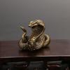 Cobra Bronze Ornament Bronze Sculpture Handle Bronze Tea Pet