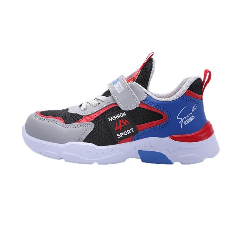 Children's shoes, boys' athletic shoes, new spring/autumn styles, breathable mesh design, for middle and large-sized children, elementary school