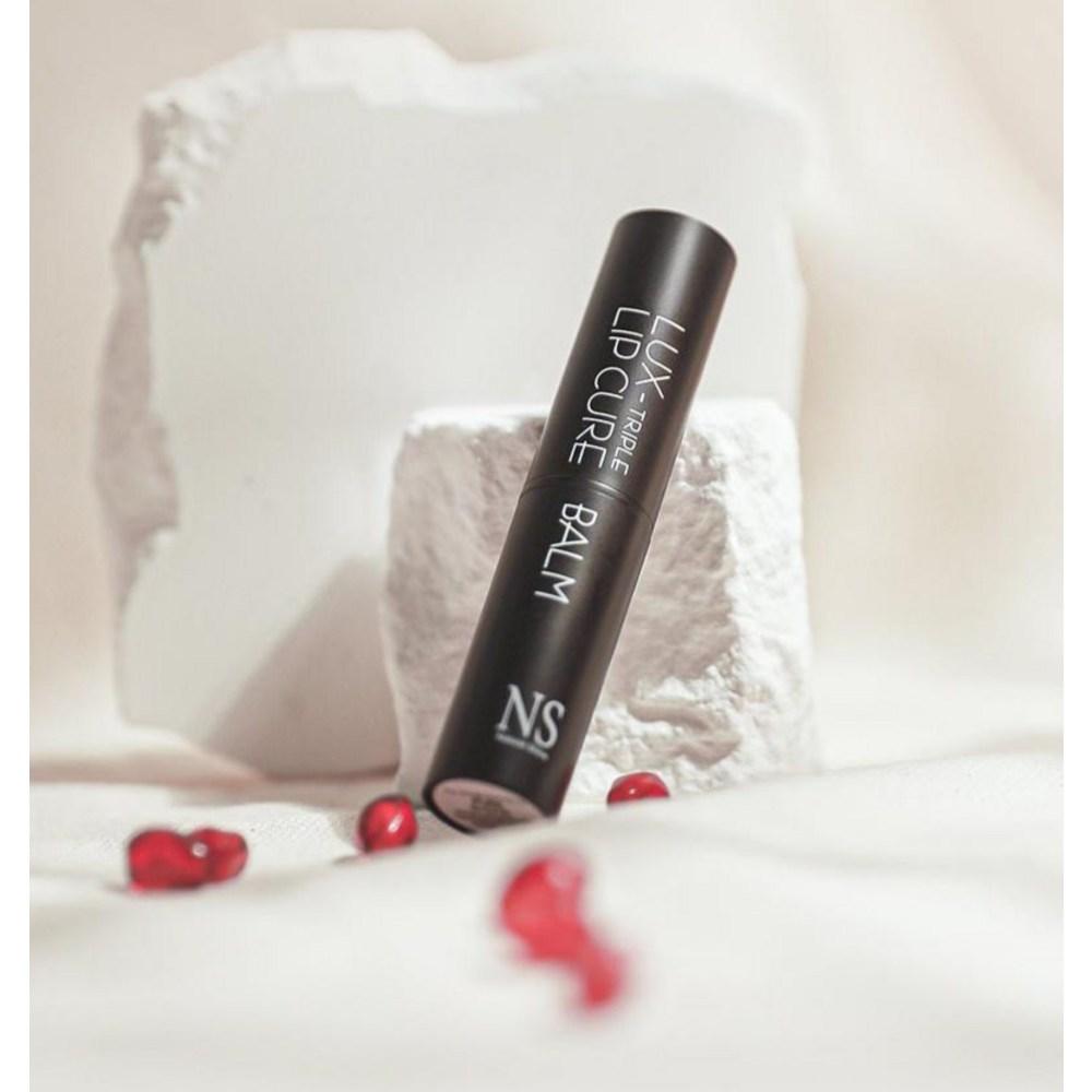 Natural Shine Luxe Triple Lip Cure Balm The Man, No. 1 Natural, 5g, 1 Piece