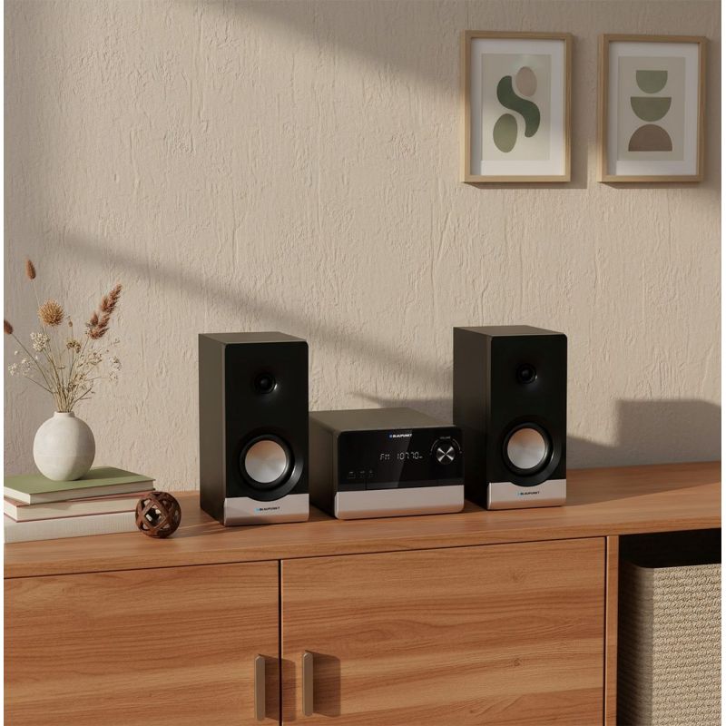 Blaupunkt ms40.2bt micro audio system 100W RMS Black/Silver