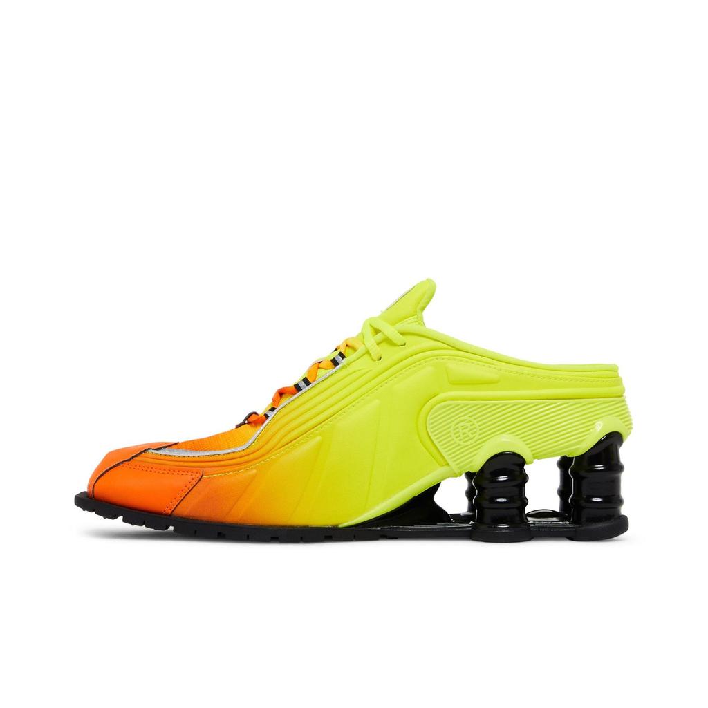 Nike Женские мюли Shox MR4 'Safety Orange' (женские размеры) Повседневная обувь Safety Orange / Black / Metallic Silver DQ2401 800