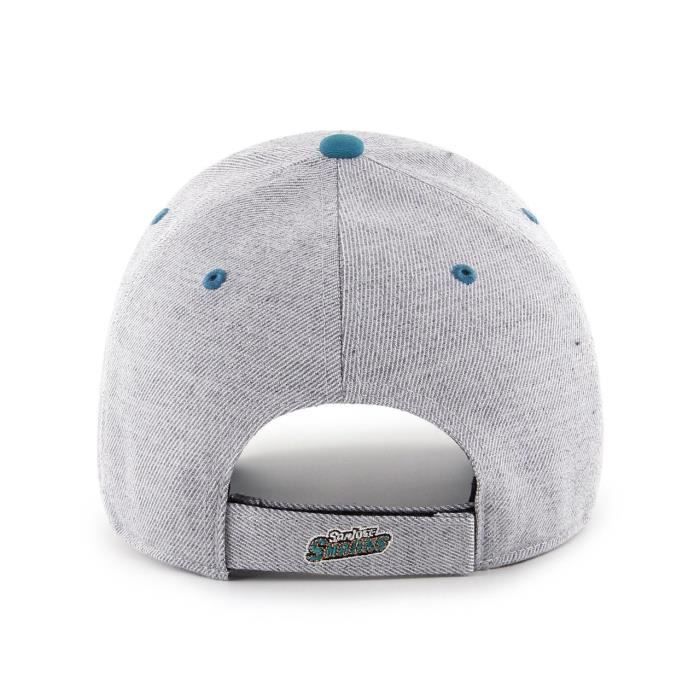 Casquette Réglable - 47 Brand - STORM CLOUD - San Jose Sharks - Blanc - Sportswear
