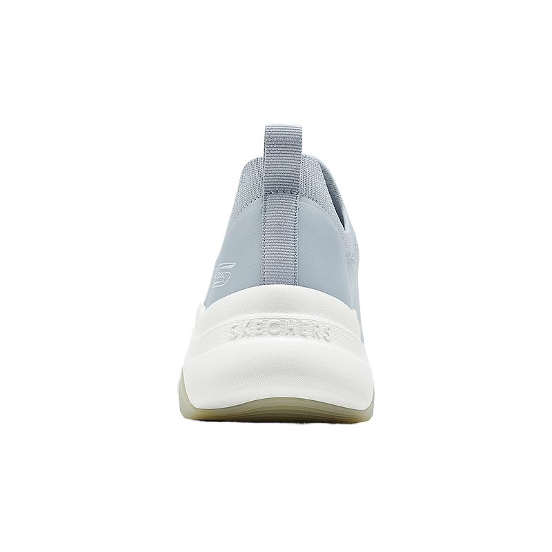 Skechers Bobs Sport Sparrow Flex Круглый носок Удобные Однотонные На шнуровке Низкие Кроссовки для бега Женские кроссовки 117580-LTGY