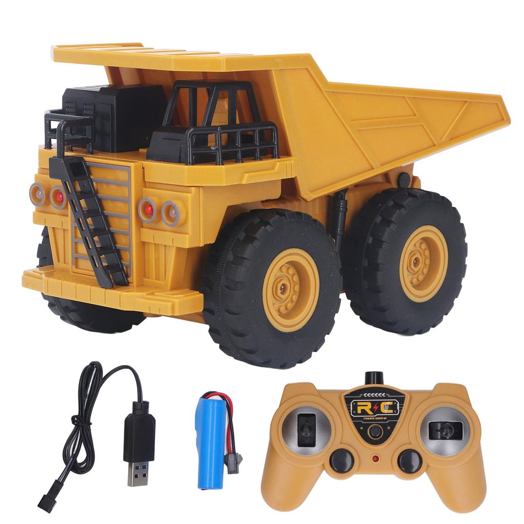Самосвал с дистанционным управлением, игрушка, стимулирующая воображение, многофункциональная строительная машина для детей