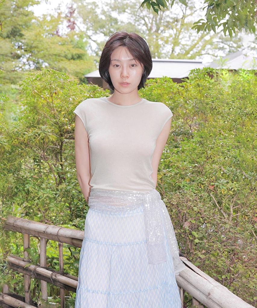 Nuanu Hari Skirt_Sky Blue