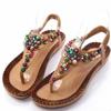 Flip Sandals Women Sandal Bohemia Shoes Lady Fashion National Flower Sandals Shoes