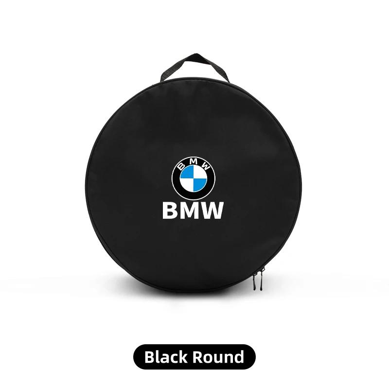 BAAX1 Car Sticker 2026 For BMW EV Car Charging Cable Storage Box Charger Cables Carry Bag Trunk Organizer For BMW X3 X5 M5 M3 E46 E90