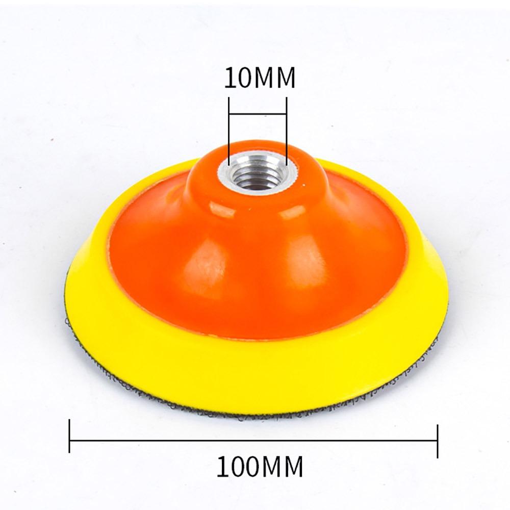 100mm/125mm Plate Backing Pad PU Sanding Pad Holder Durable Sponge Polishing Disc