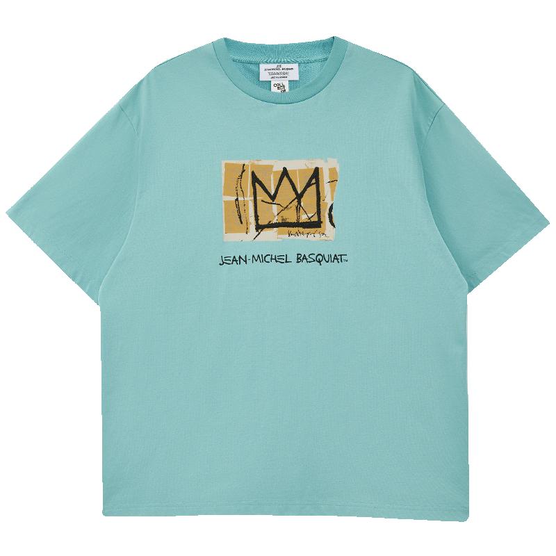 Мужская футболка Jack & Jones с принтом в стиле граффити, с эффектом прохлады