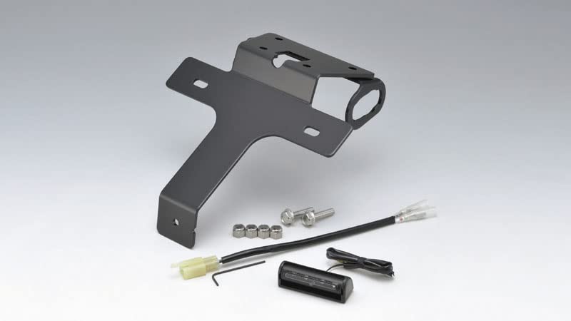 Kijima Motorcycle Parts Fender Eliminator Kit for Ninja250/Z250, Black, 315-038