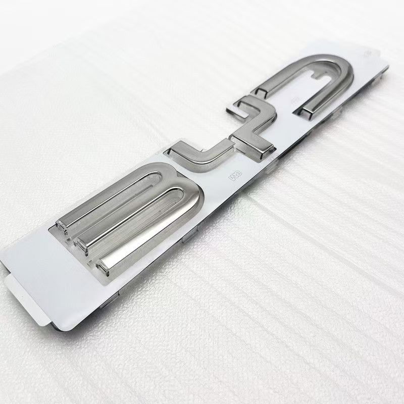 AAYE1 For BYD Seal Front Logo Silver Black Color Bumper Emblem Accessories 1pc