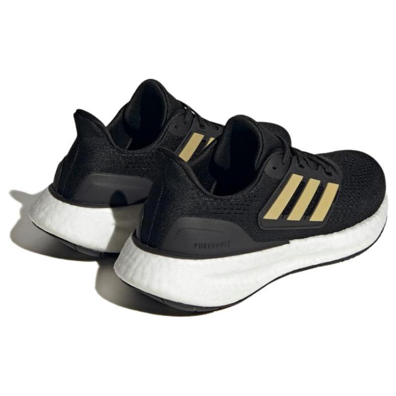adidas Кроссовки PureBoost 23 'Черный Золотистый Металлик' Женские IF2391