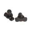 2 PCS L-Track Double Lugs Threaded High Quality Durable Rail Stud Nut Hook Tie Down Rope Kit Anchor Point M10*30MM