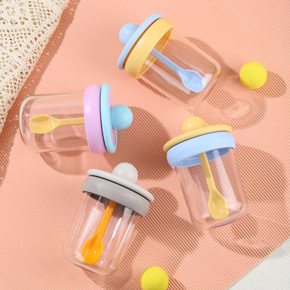 500ml Breakfast Cups Seal Oats Container New Yogurt Bowl  for Oatmeal Cereal Nut Yogurt