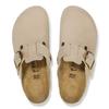 Сабо Birkenstock Boston Big Buckle Нубук Обычный EU40 Сандалии, Кожа, Ширина, Бежевый, Унисекс, 1028003, Песочный замок, (26,0 см)