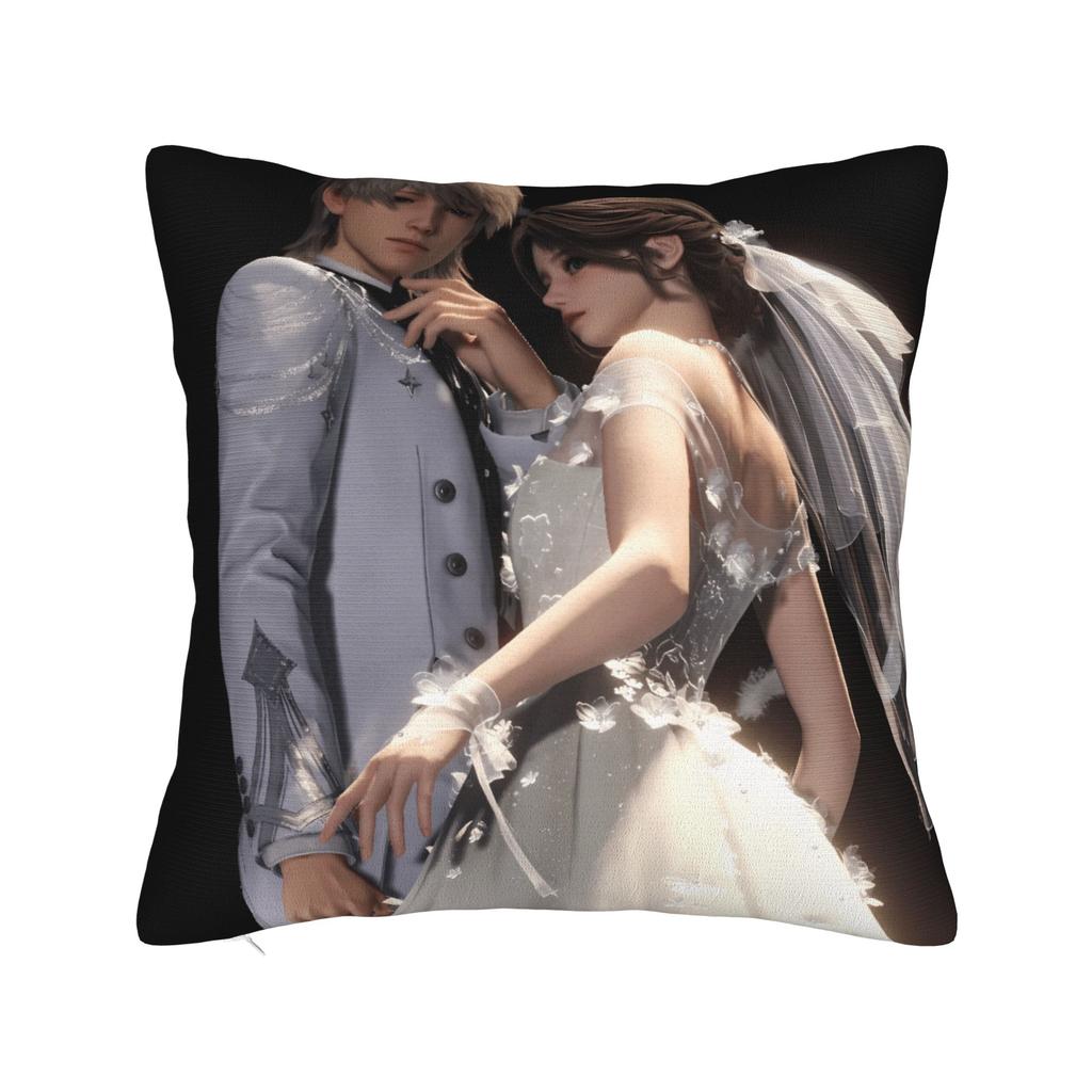 Любовь и Глубокий Космос Наволочка Игра для Девочек Винтажная Наволочка Для Свадебной Вечеринки Домашний Декор Наволочки на Заказ Подарок