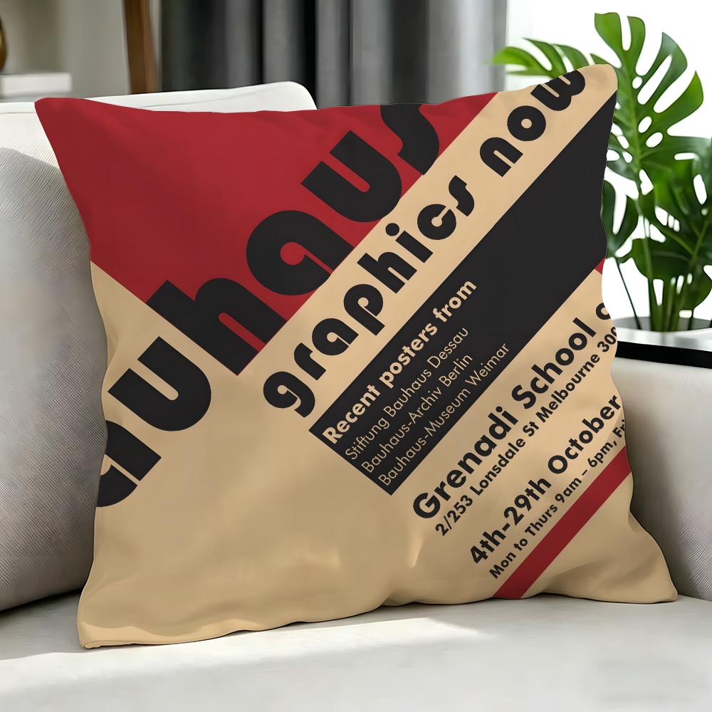 Art Bbauhaused Cushion Cover Cushion Cover Set Pcs x x x Pillowcase Decorative Sofa Home Decor