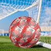 Always Fight Spirit Printed Size 5 Soccer Balls, Anti-Slip, Protective Football, Outdoor Sport, a Unique Gift Suitable for him/her, Birthday