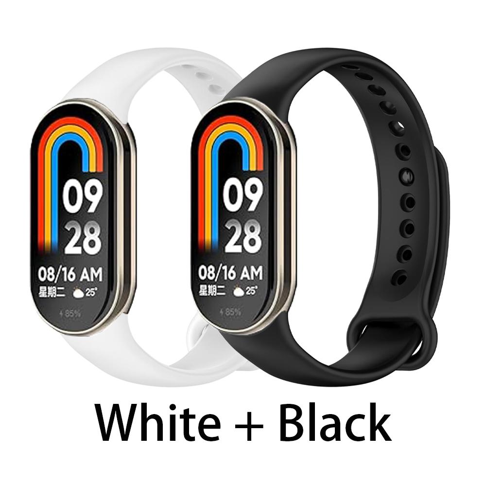 Для Mi Band 8 9 10 Ремешок SmartWatch Аксессуары Силиконовый Спортивный Заменяемый Браслет на запястье pulseira correa для Xiaomi MiBand 8 Браслет