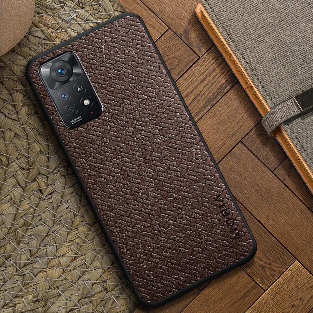 Чехол для Redmi Note 11 Pro Plus Кожаный чехол для телефона Luxxury coque для чехла Redmi Note 11S