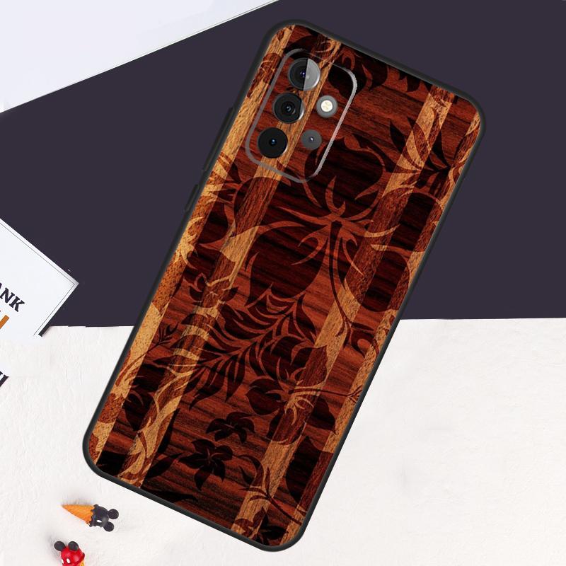 Ретро чехол с гавайским цветком гибискуса для Samsung Galaxy A54 A34 A14 A52S A12 A22 A32 A52 A50 A51 A71 A13 A53 A33