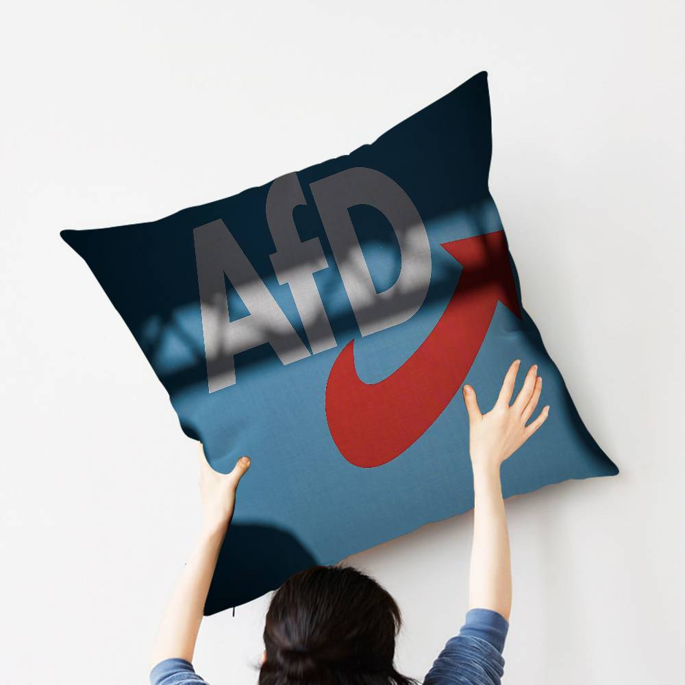 AFD Альтернативный Флаг Германии Подушка Аниме Подушка Подушка для изголовья дивана Чехол для подушки Чехол для подушки 45x45 см Мода