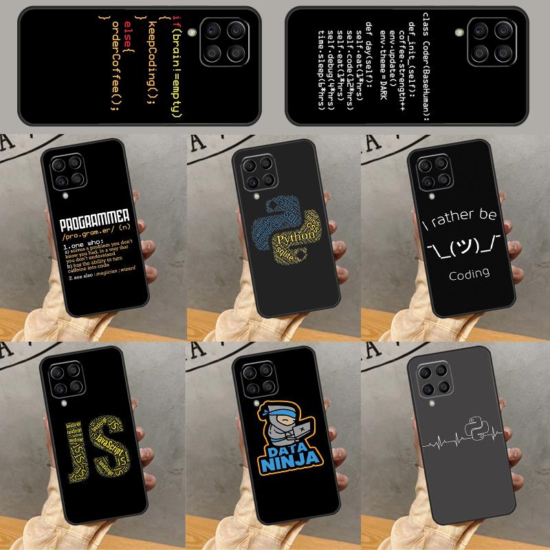 Programming Coding For Samsung Galaxy M52 M32 M06 M16 M13 M14 M33 M12 M31 M55 M15 M11 M21 M35 M53 M34 M54 Case