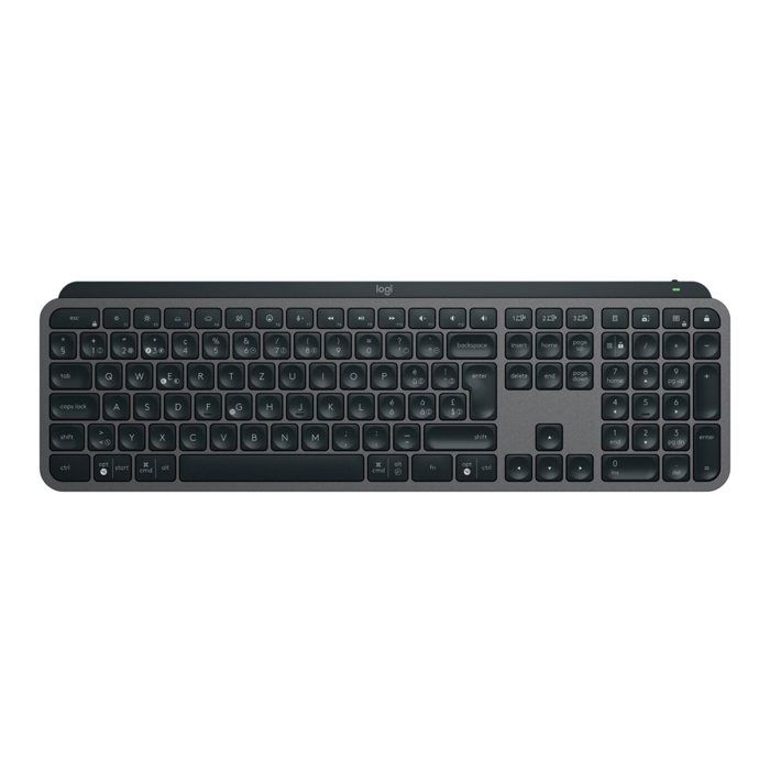 Clavier - sans fil - logitech - mx keys s - azerty -gris pâle