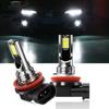 2pcs Super Bright H7 H8 H11 Car CSP LED Fog Lights Headlight Bulbs for Mitsubishi Asx Lancer 10 9 Outlander 2013 Pajero Sport L200 Expo Eclipse