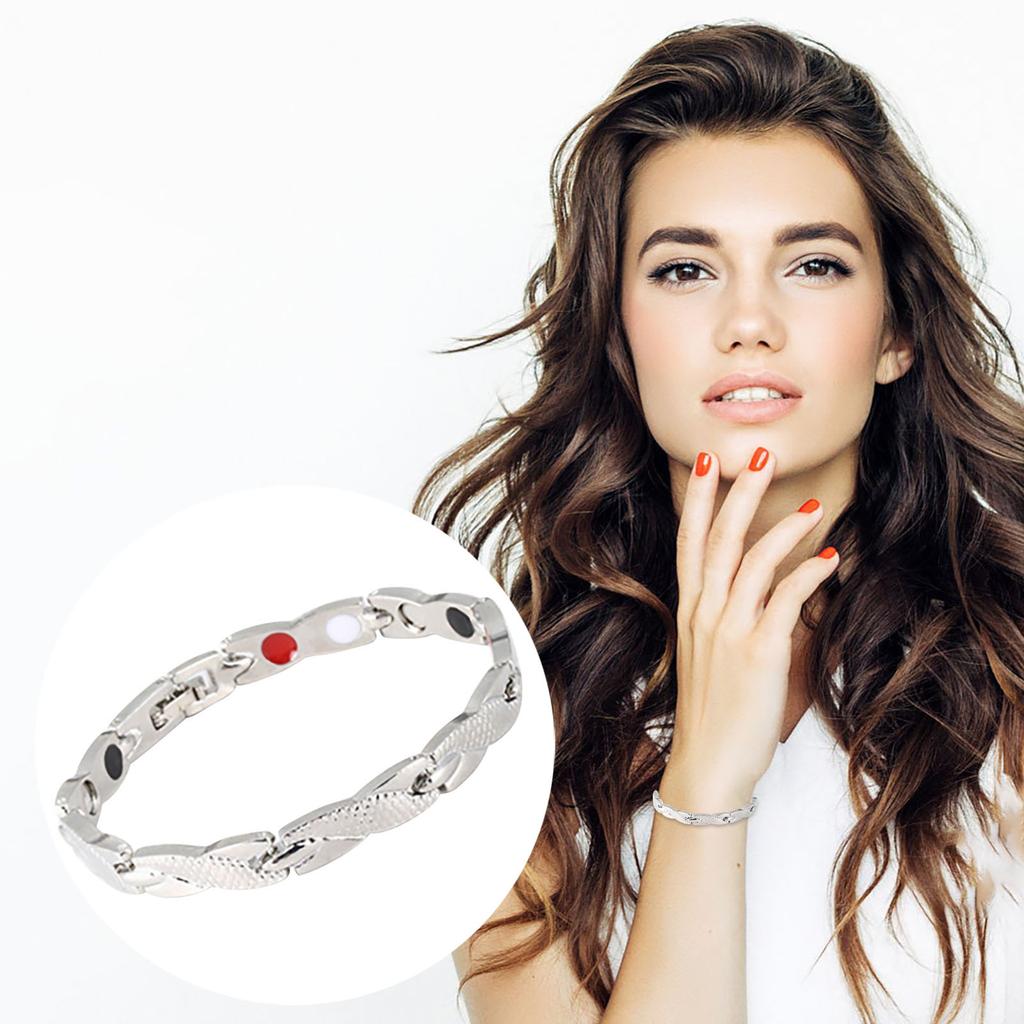 Dragon Pattern Bracelet Magnetotherapy Bracelet Jewelry 7mm Wide Couple Bracelet