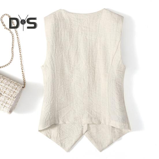 Женский жилет однобортный однотонный без рукавов с V-образным вырезом, облегающий строгий деловой кардиган в стиле ретро для офиса, свадьбы, банкета, жилет