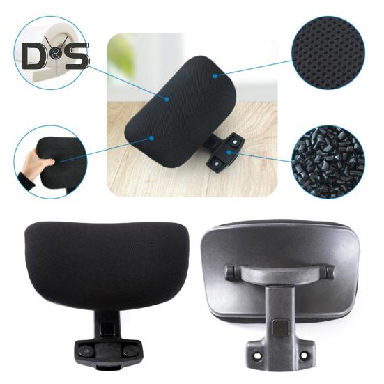 Подголовник для офисного кресла Подушка для поддержки головы Регулируемая высота Угол дышащая сетка Универсальная подушка для головы кресла