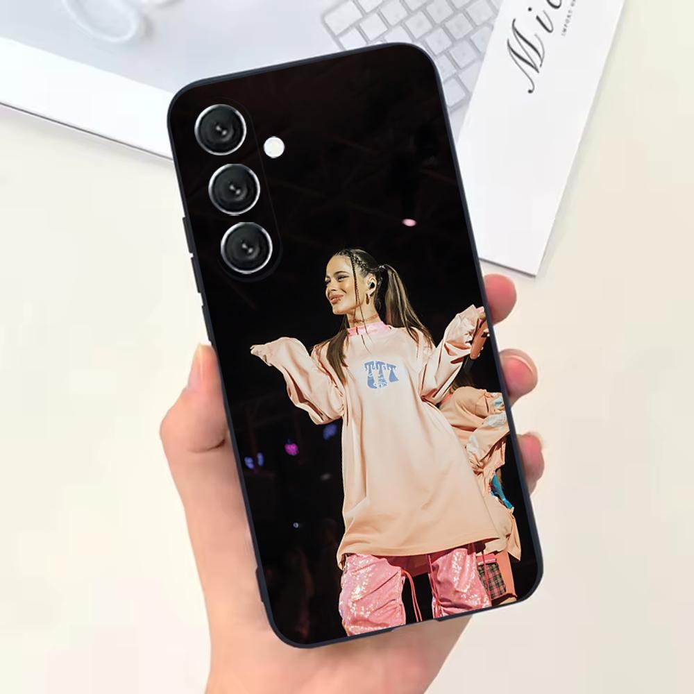 Чехол для телефона M-Martina S-Stoessel TINI для Samsung Galaxy A13, A21s, A22, A31, A32, A52, A53, A71, A80, Мягкий черный корпус