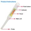 Food Salinity Meter Salt Concentration Meter Salinity Tester Salinometer Salinity Tester Pen